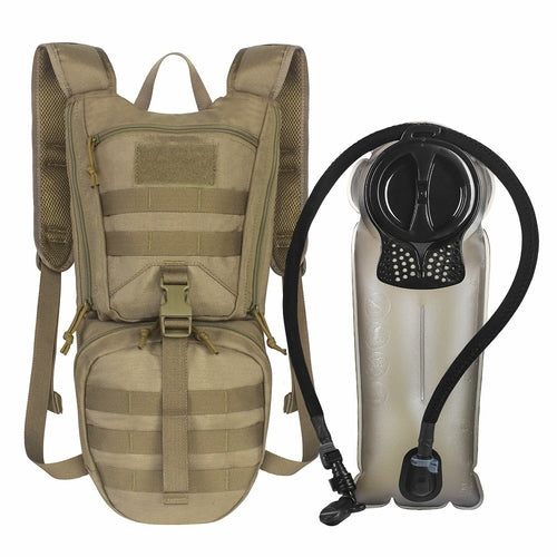 Tactical Hydration Backpack with 2.5L Bladder and Thermal Insulation