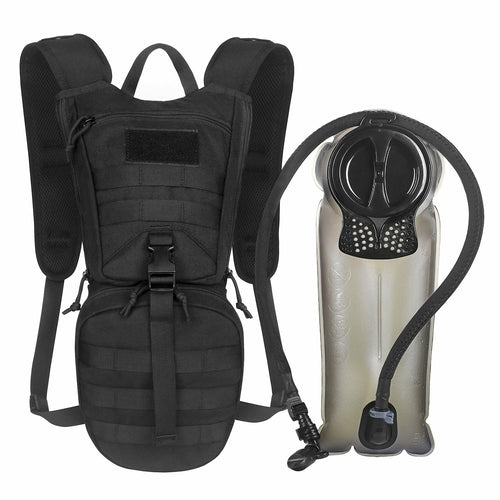 Tactical Hydration Backpack with 2.5L Bladder and Thermal Insulation