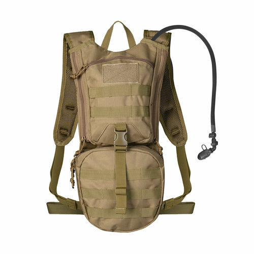 Tactical Hydration Backpack with 2.5L Bladder and Thermal Insulation