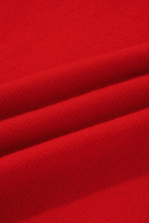 Merry Snowflake Turtleneck Christmas Sweater