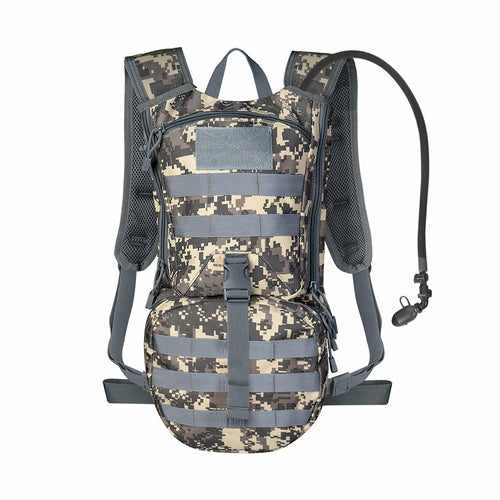 Tactical Hydration Backpack with 2.5L Bladder and Thermal Insulation